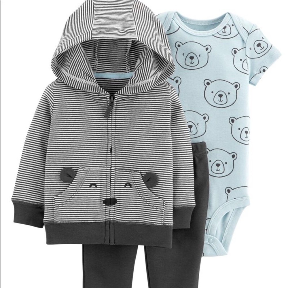 Carter’s 3 piece little bear set